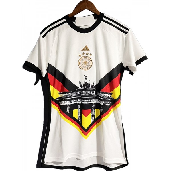 Germany city maglia dell'edizione uniforme da calcio Maglia superiore del kit da calcio sportivo bianco da uomo 2024